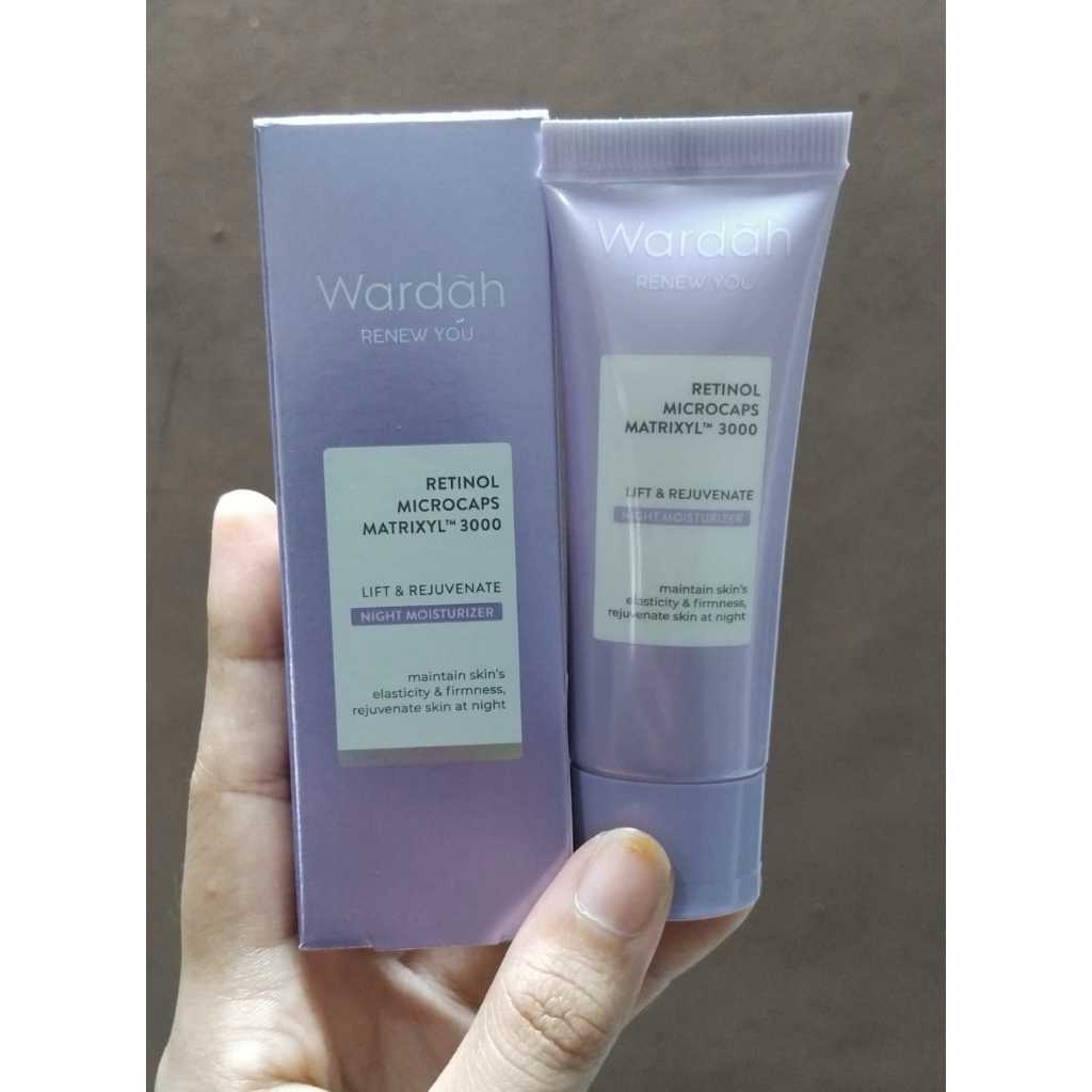 Wardah Renew You Retinol Microcaps  Matrixyl™ 3000 Night Moisturizer vs