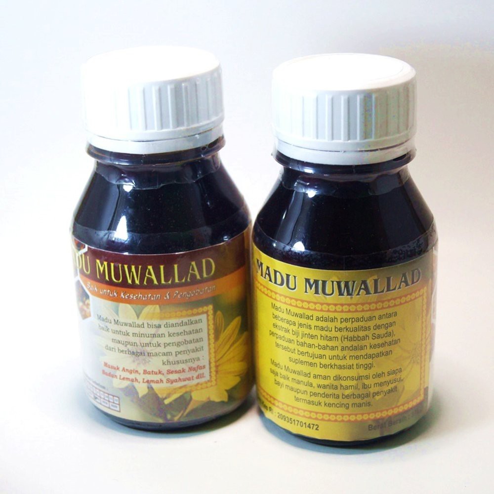 

Madu Muwalad 375gr madu herbal I MADU MUWALAAD