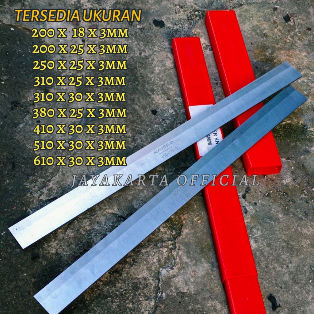Mata Planer Serut Sugu TCT 20cm / 31cm  / 41cm  / 51cm / 61cm  Mesin Serut Kayu Sugu Mata Ketam Join