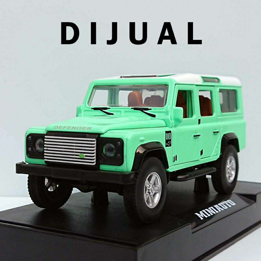 Miniauto Land Rover Defender Green