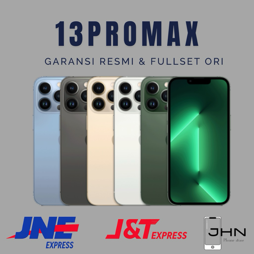Iphone 13 Pro Max 128GB 256GB FULLSET RESMI SECOND LIKE NEW EX IBOX