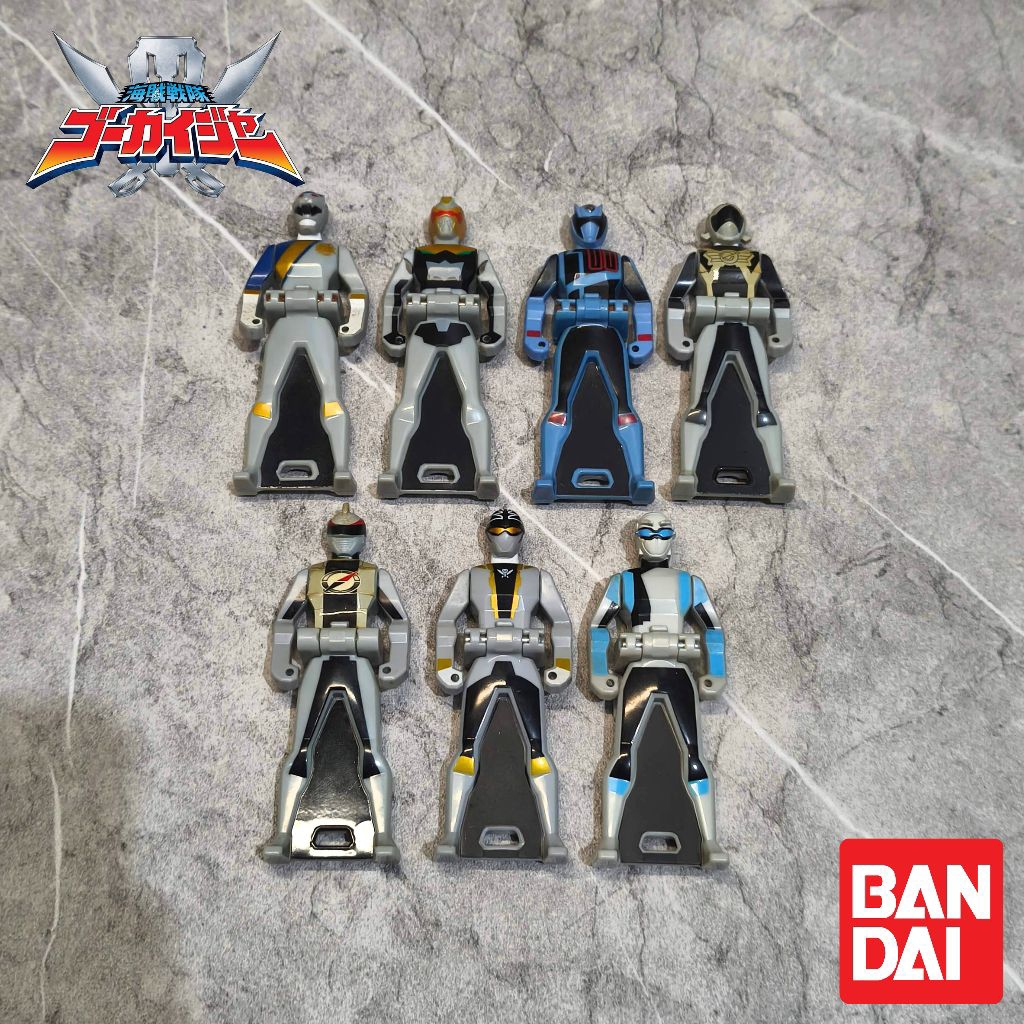 Ranger Key Gokaiger Silver / Grey Ranger Super Sentai Power Ranger Key Loose