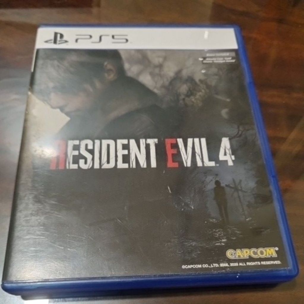 Resident Evil 4 Remake (PS5) kaset fisik Reg 3