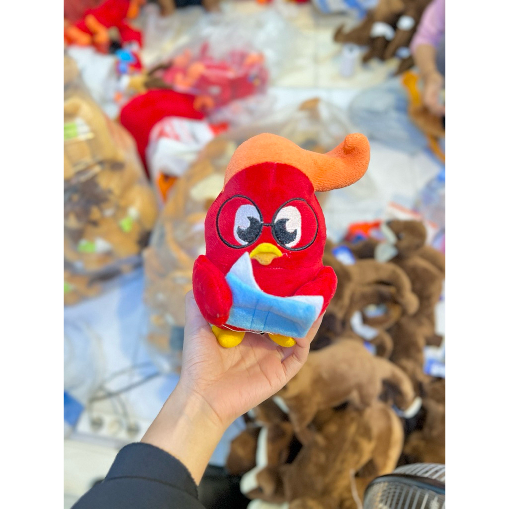 boluon boneka burung hantu owl cowok pegar harry potter warna merah kastuari kaka tua kiwi nuri lucu