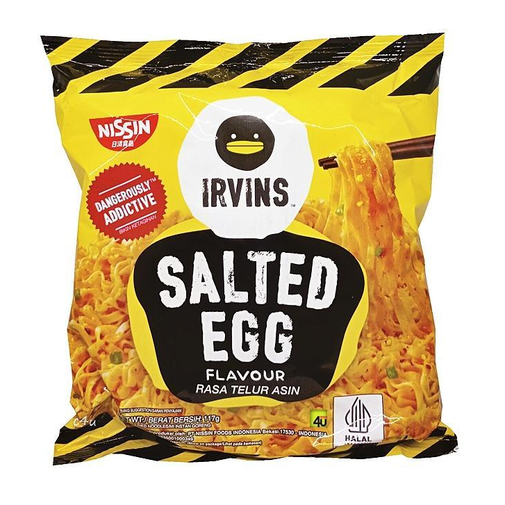 

Nissin IRVINS Salted Egg Instant Noodle 117 gr - ORIGINAL