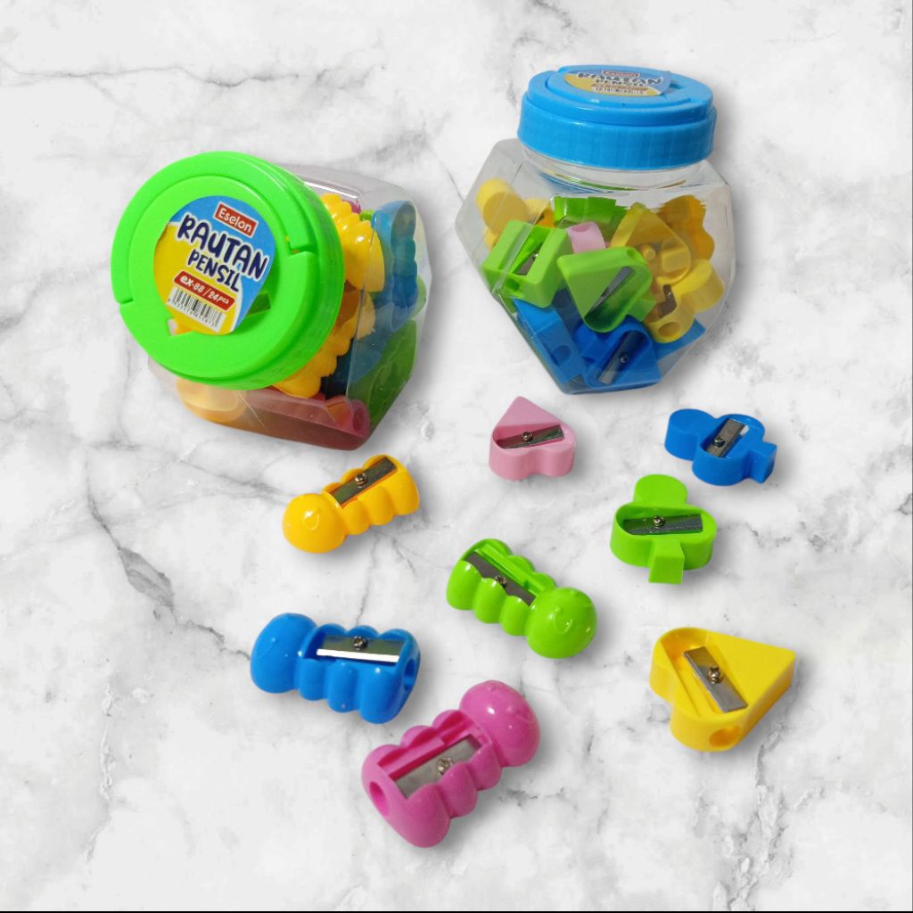 

Serutan / Peraut / Penyerut Pensil isi 24