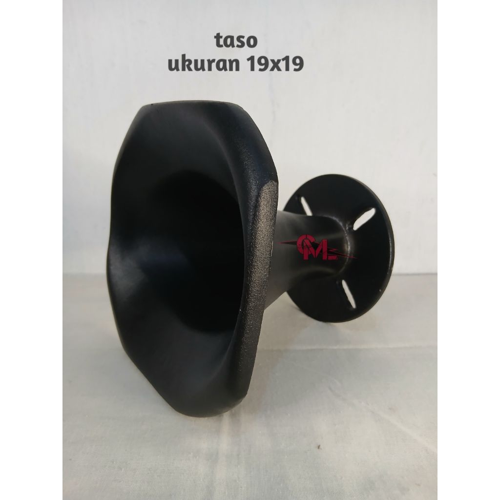 horn tweeter taso ukuran 19x19 untuk driver atau tweeter pake baut