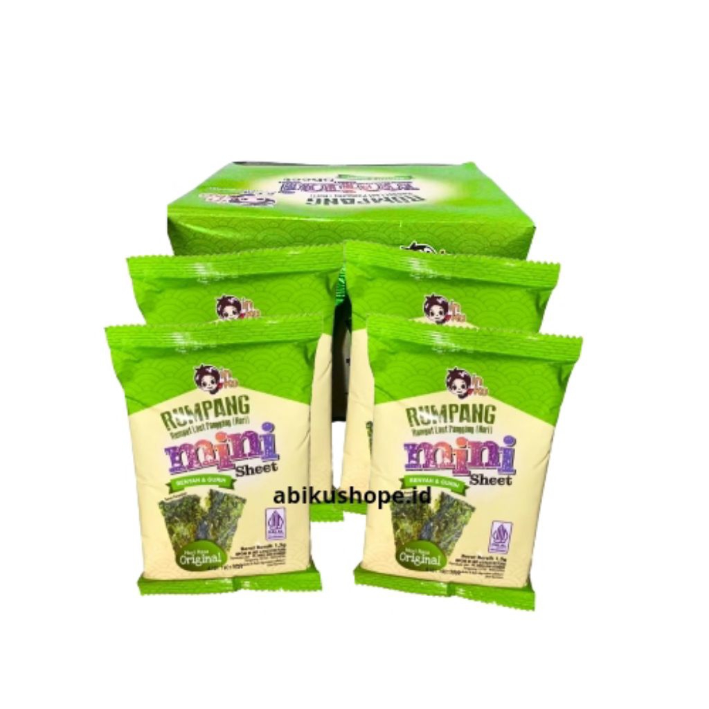 

rumput laut panggang 1 bks 1,5gr