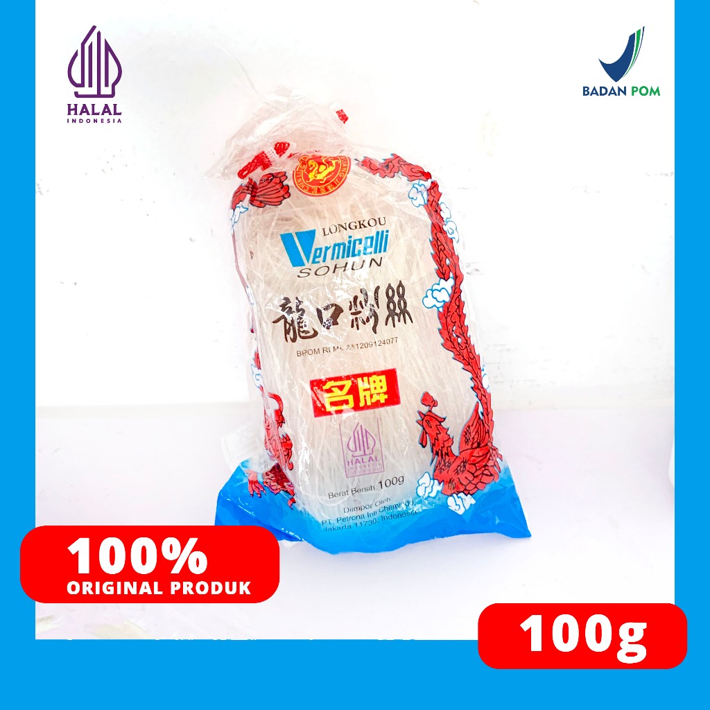 

SOHUN SOUN NAGA VERMICELLI LONGKOU IMPOR CINA CHEN LIANG JI 100 g