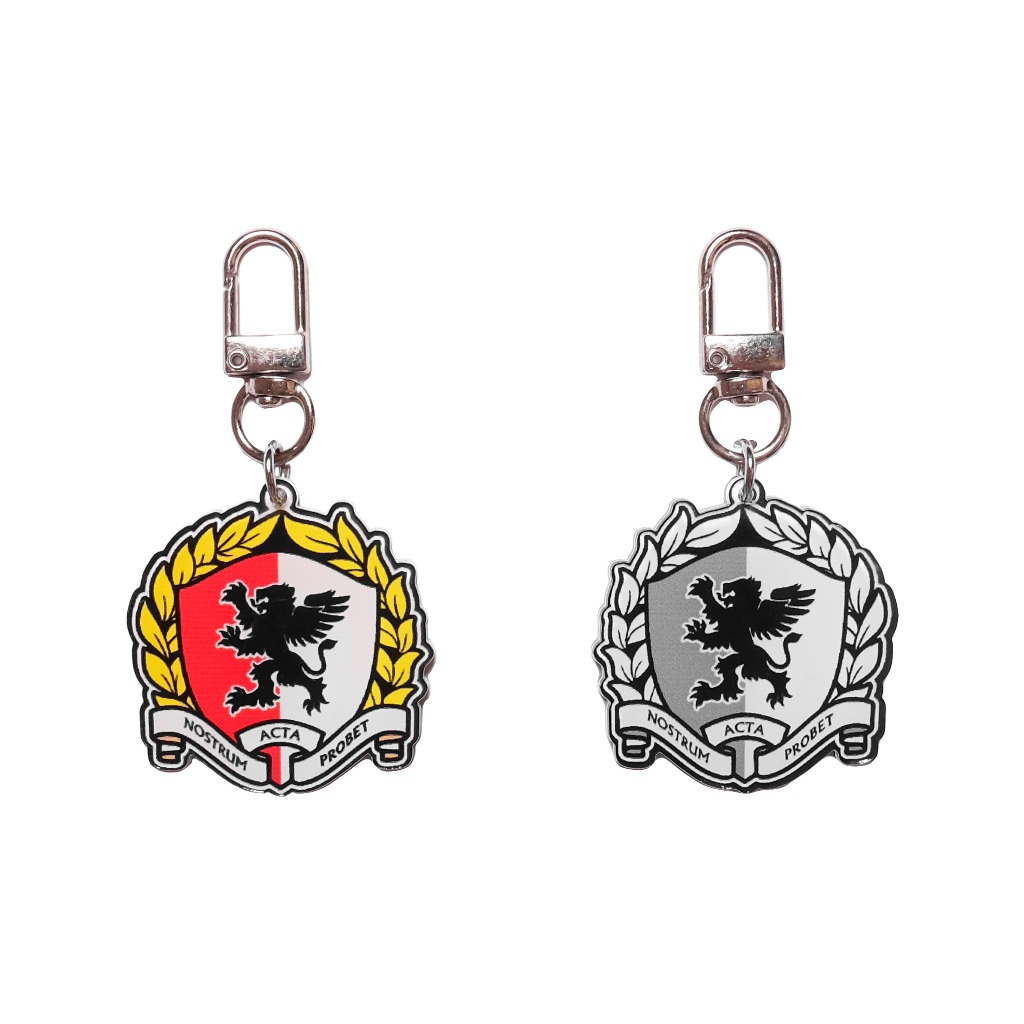 Meganeco x Napwear Keychain - Color/BW