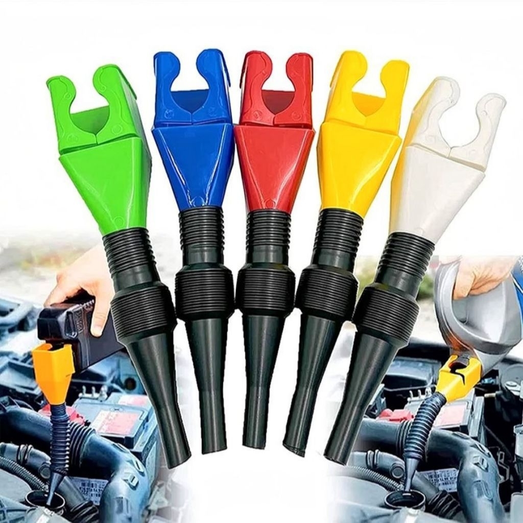 Corong Mini Fleksibel Corong Mini Telescopic Corong Oli Dan Minyak Kenderaan