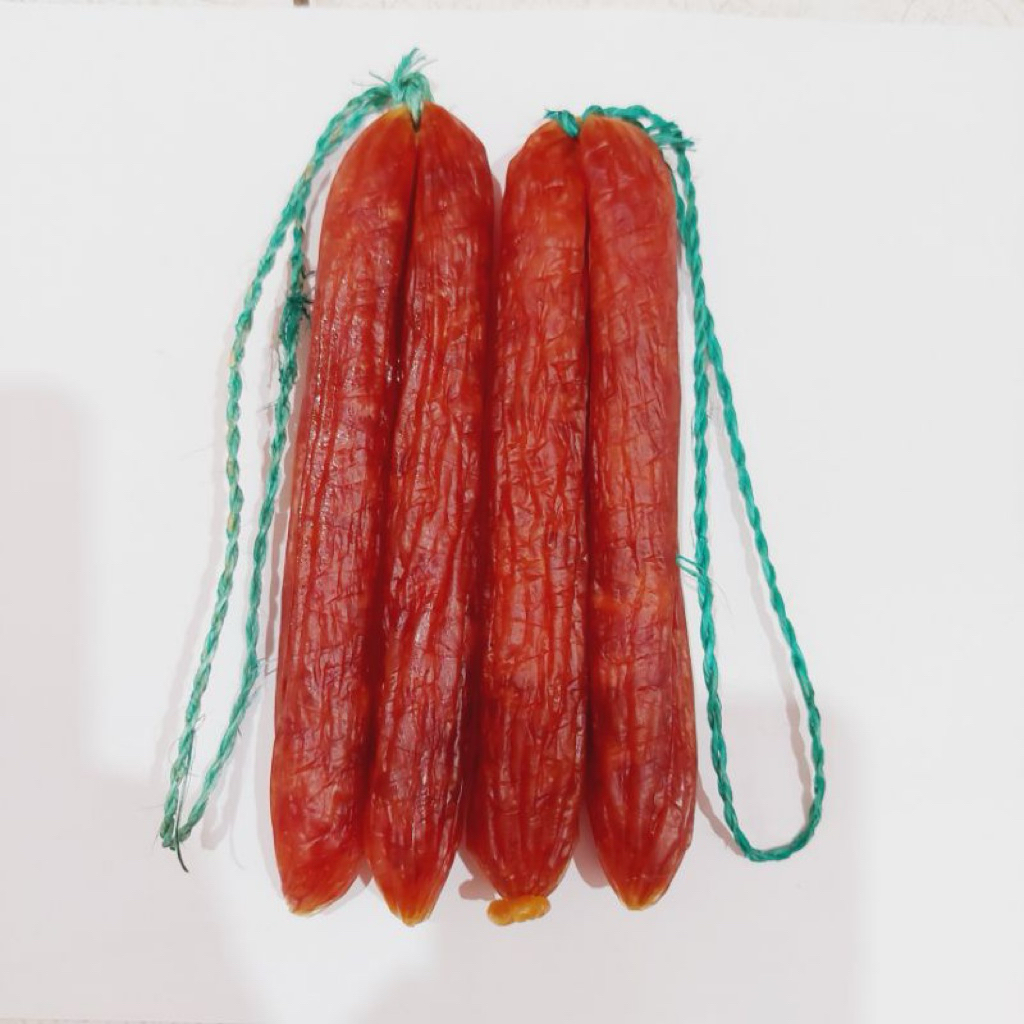 

Premium Lapchiong Malaysia Sosis Babi -Pork Sausage Lap Chiong Lapciong jual perikat 2pcs