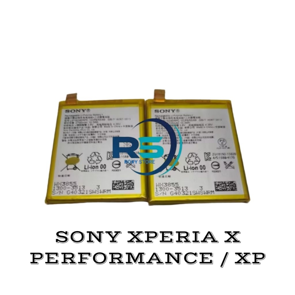 Battery Baterai Batre Sony Xperia X Performance Original