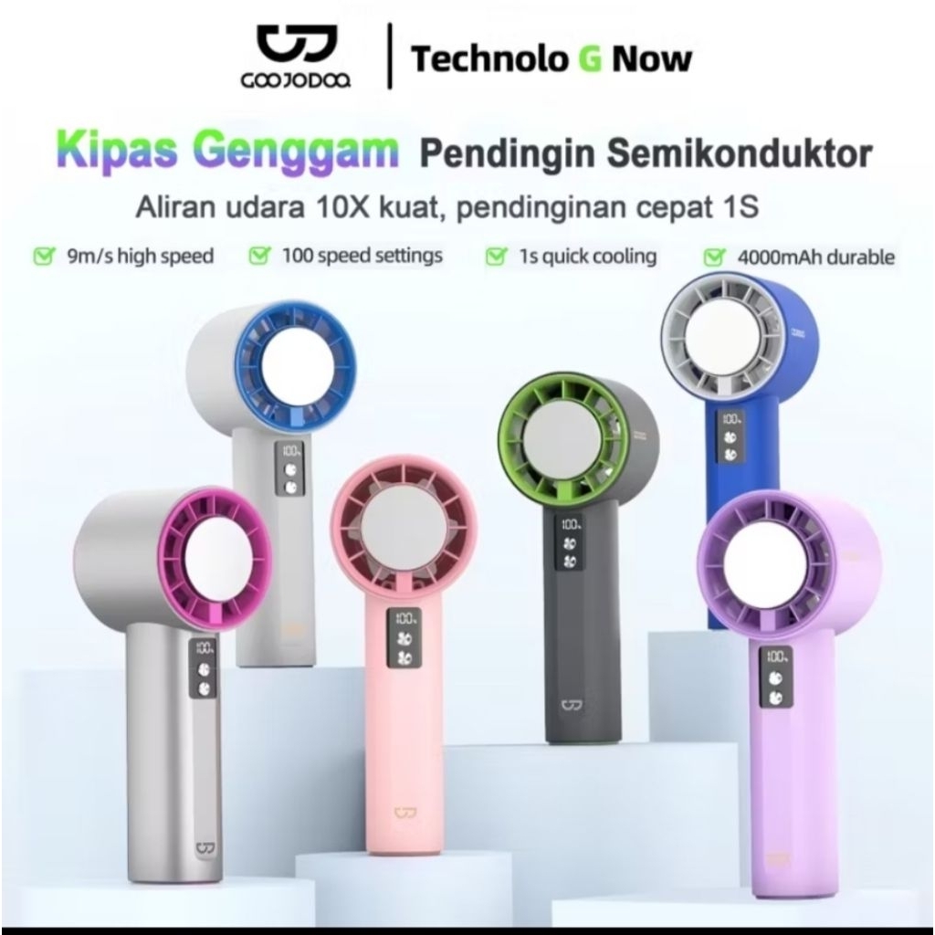 GOOJODOQ GFS006 High-speed kipas 100 Gear GFS006 Kompres es silikon GFs006