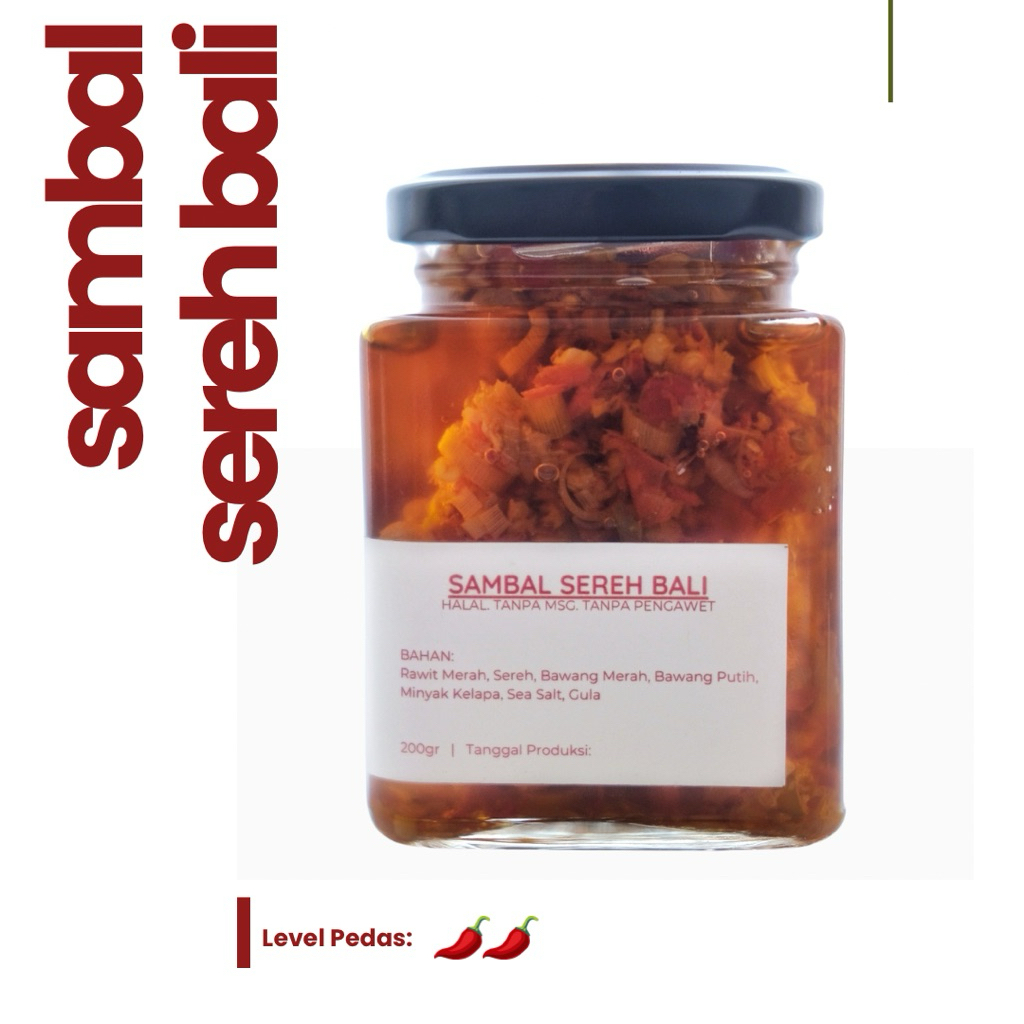 

[Ladamira] Sambal Sereh Bali