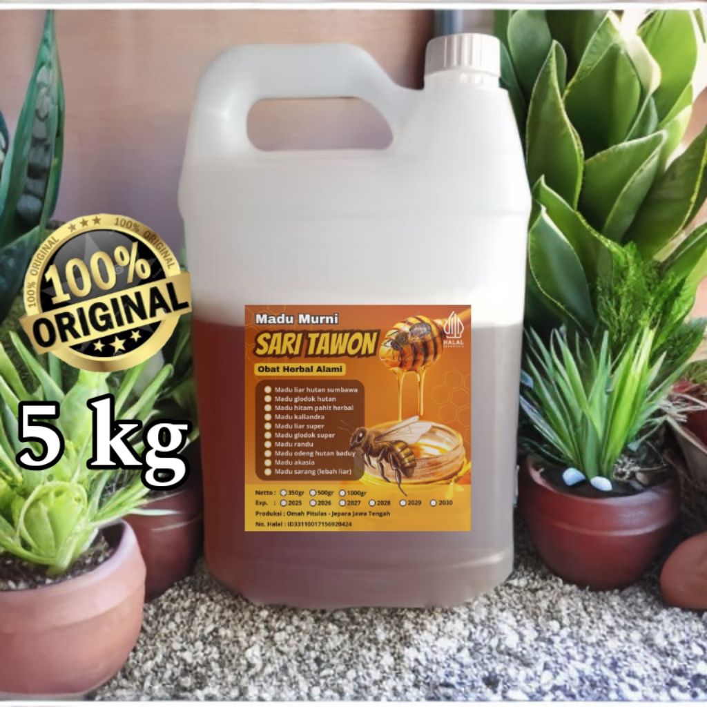 

Madu lebah glodok hutan 5 kg