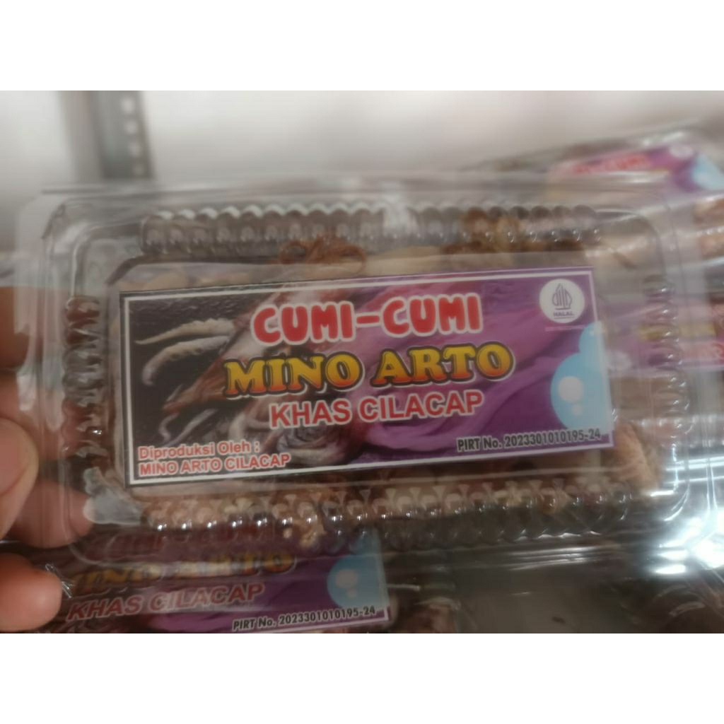 

Cumi Asin Mino arto Khas Cilacap Oleh-oleh berat kurleb 120gr