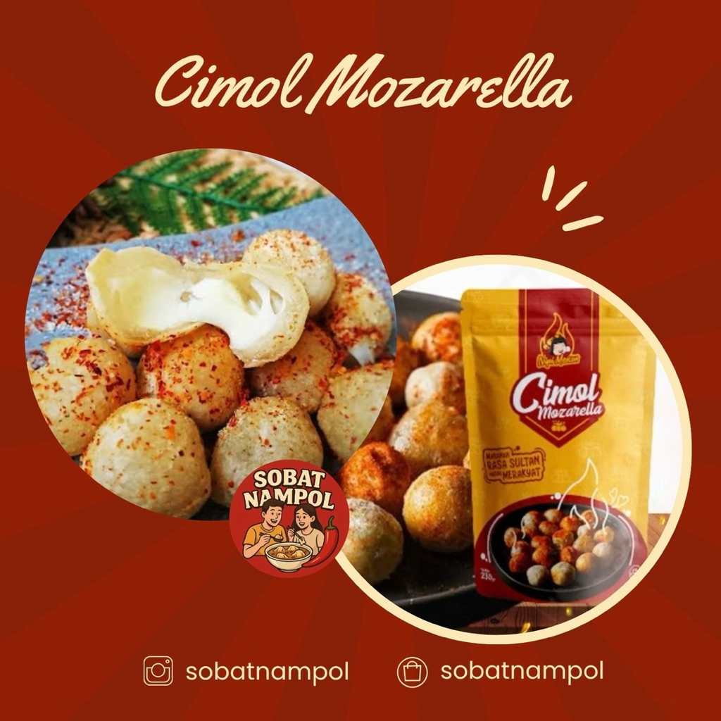 

Sobat Nampol - Cimol Mozarella Lumer