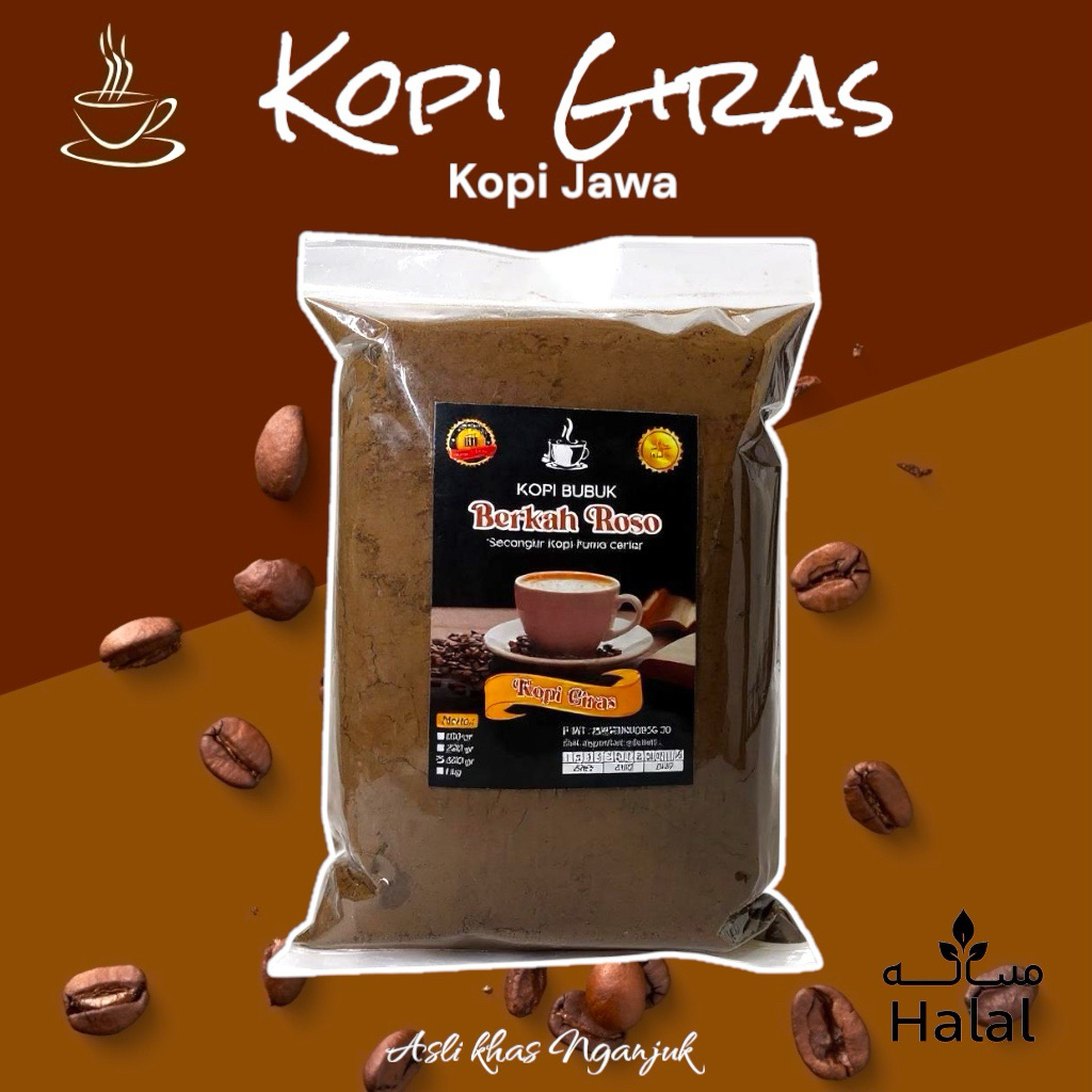 

Kopi bubuk Pahit Giras • Bubuk Kopi Nikmat Aroma Khas