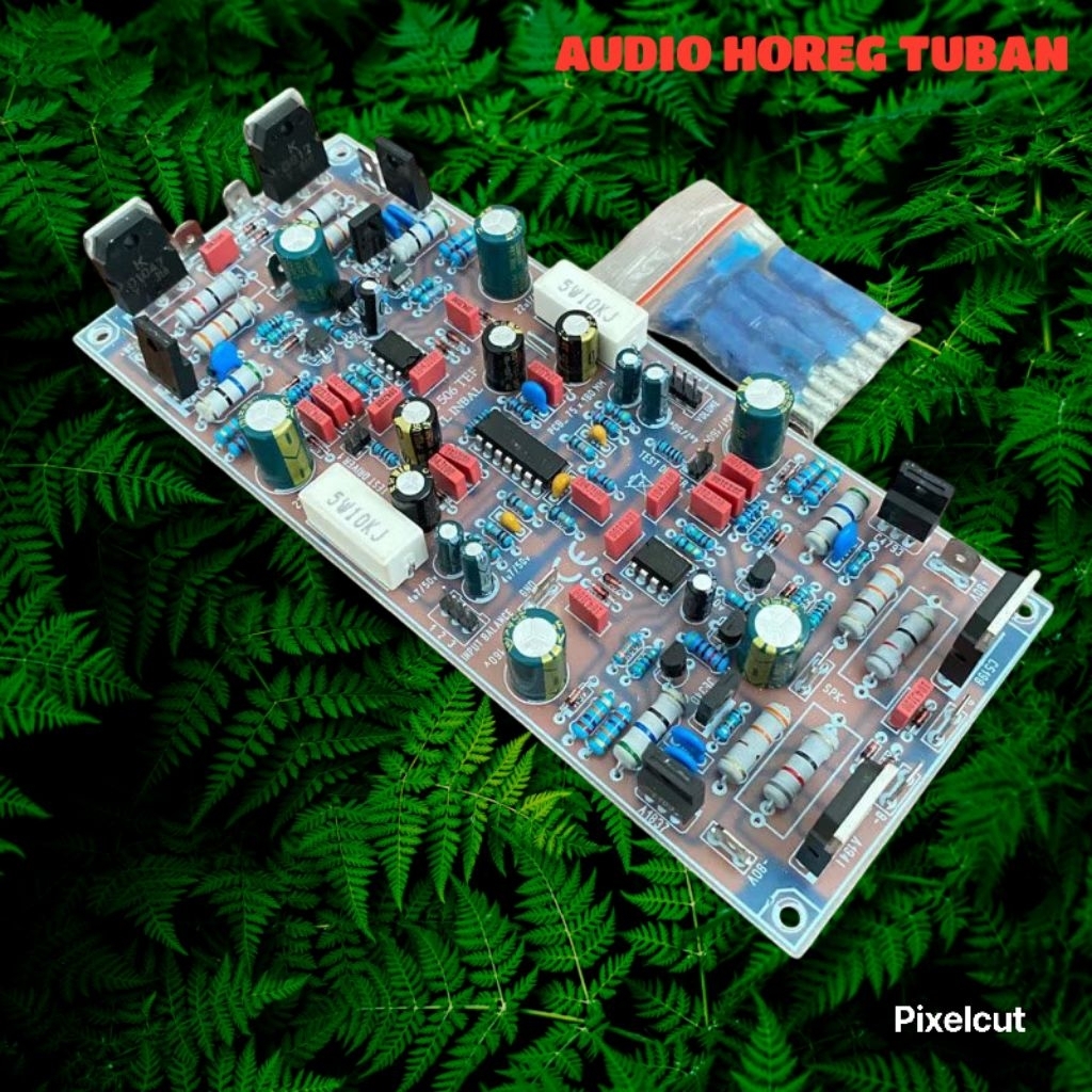 Kit driver 506 tef btl plus input balance pcb fiber fr 4