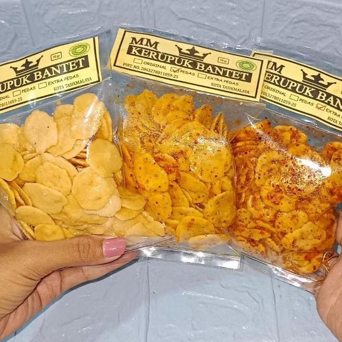 

KERUPUK BANTET ( PAKET 15 PCS )