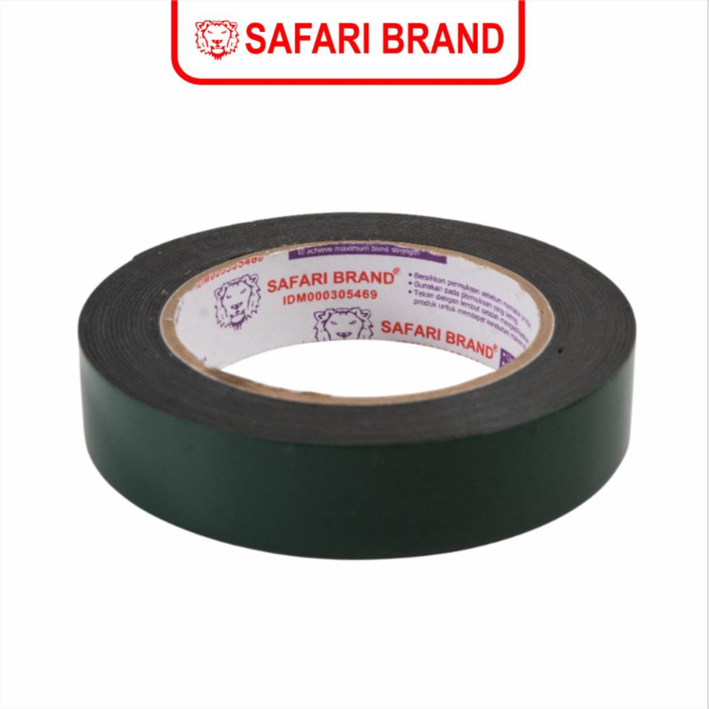 

(DOUBLE TAPE FOAM) double tape foam isolasi solatip bolak balik merk safari brand