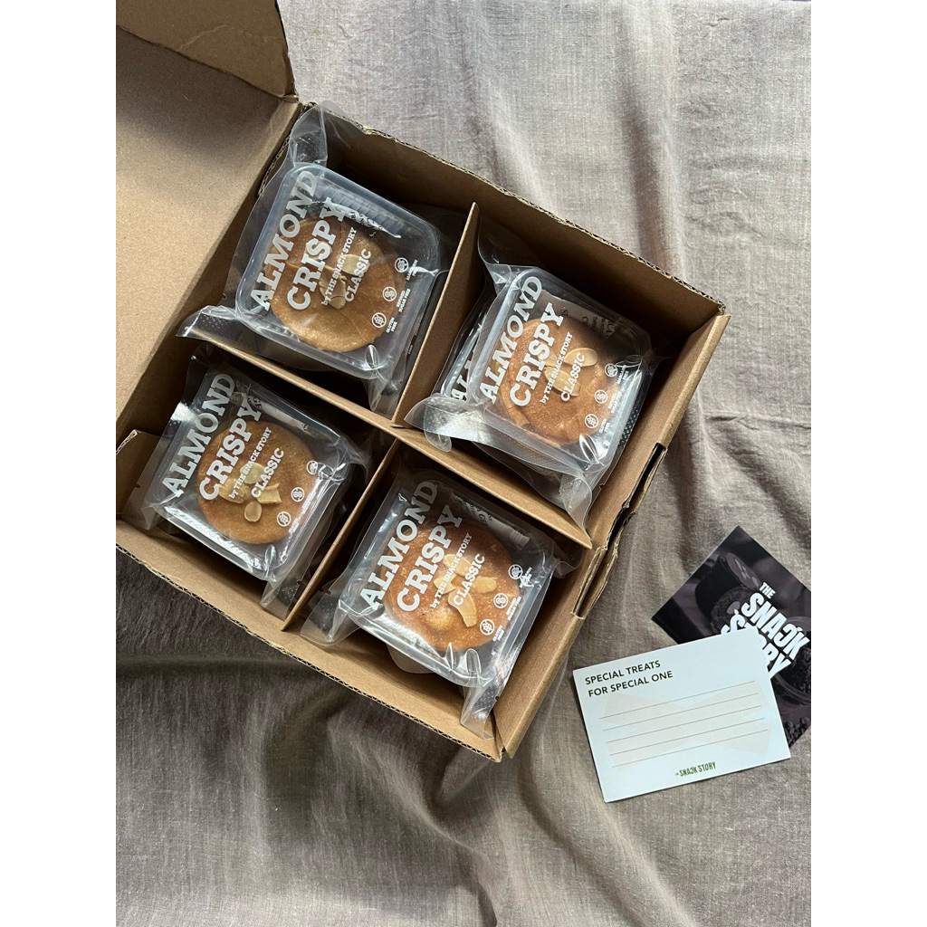 

Almond Crispy Classic Gluten Free (Sharing Box)