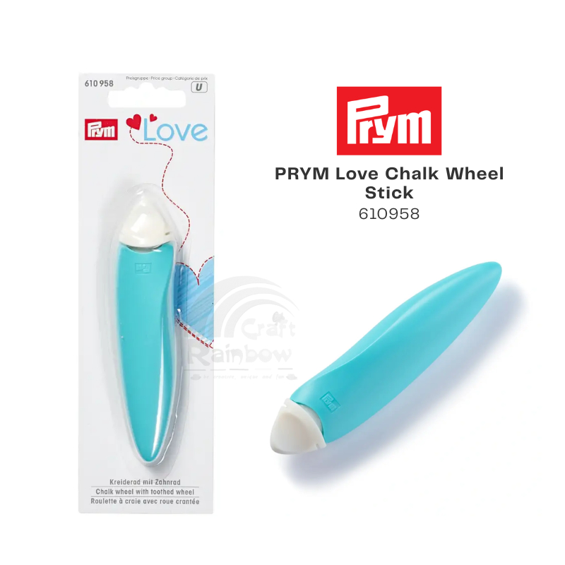 PRYM Kapur Jahit / Chalk Wheel Stick Ergonomic Tosca 610958
