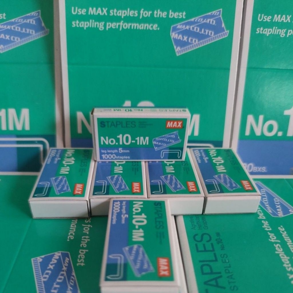 

ISI STAPLES MAX/ ISI STAPLER MAX/ REFIL STAPLES MAX HARGA PER 1 PACK KECIL MURAH GROSIR
