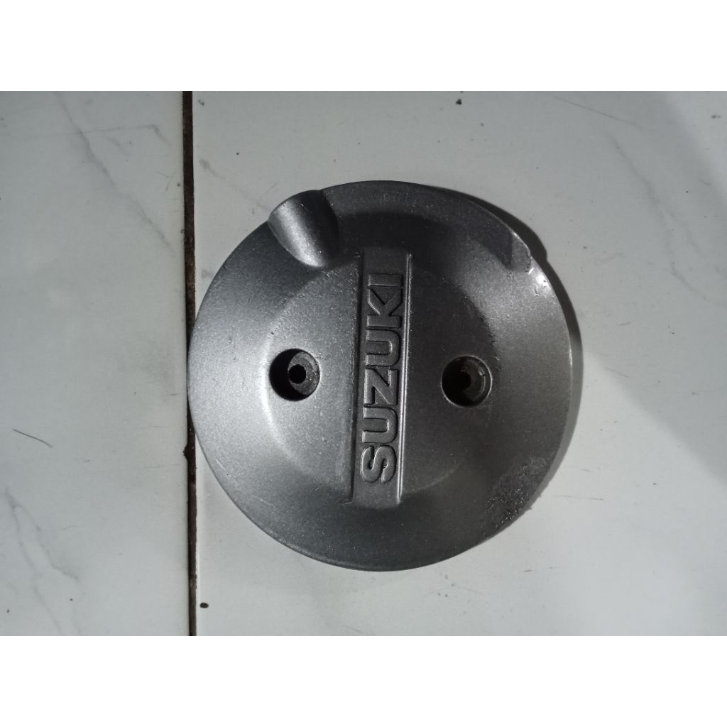 cover tutup bak blok oli oil mesin kopling bagian kanan Suzuki Shogun 110 125 sp lama smash second