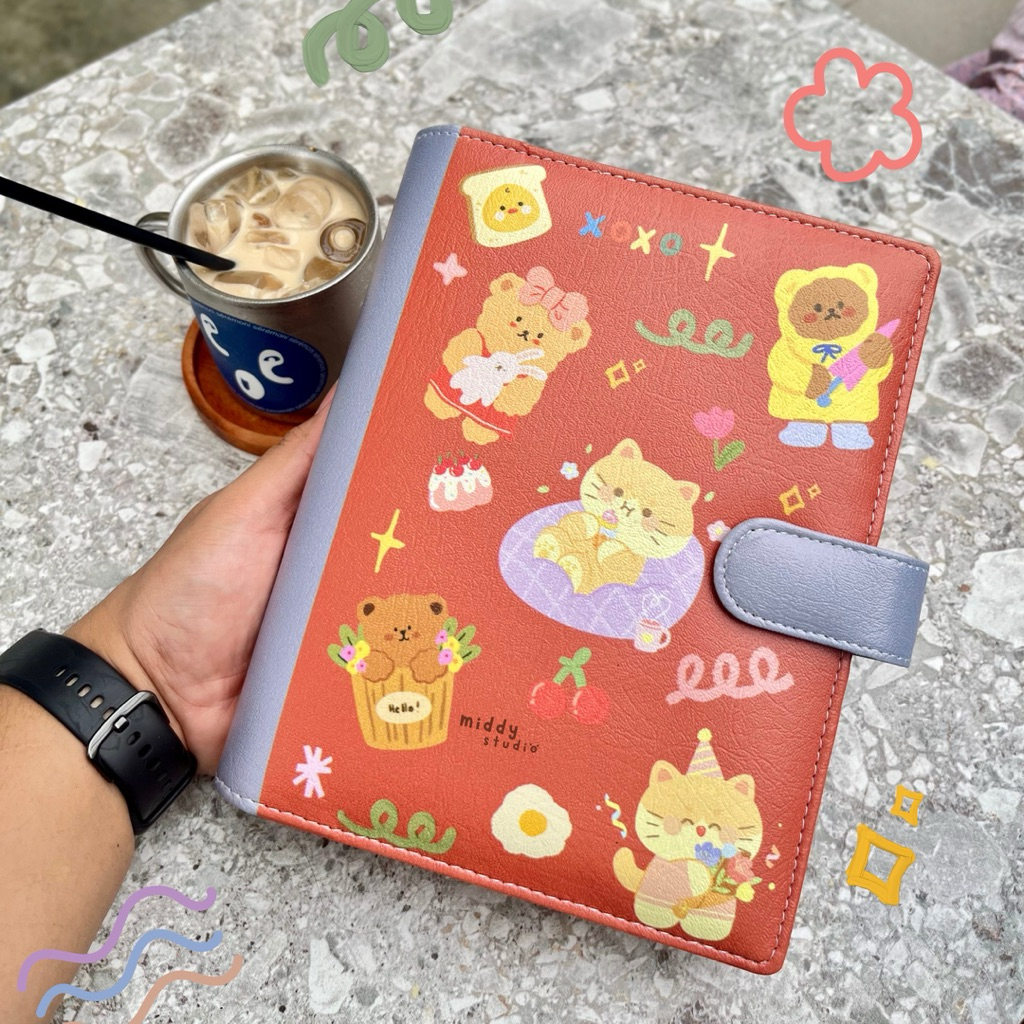 

Binder Printing Ready Toy Story Pattern 20ring, 26ring - A5/B5 EXCLUSIVE DESIGN Siap Kirim