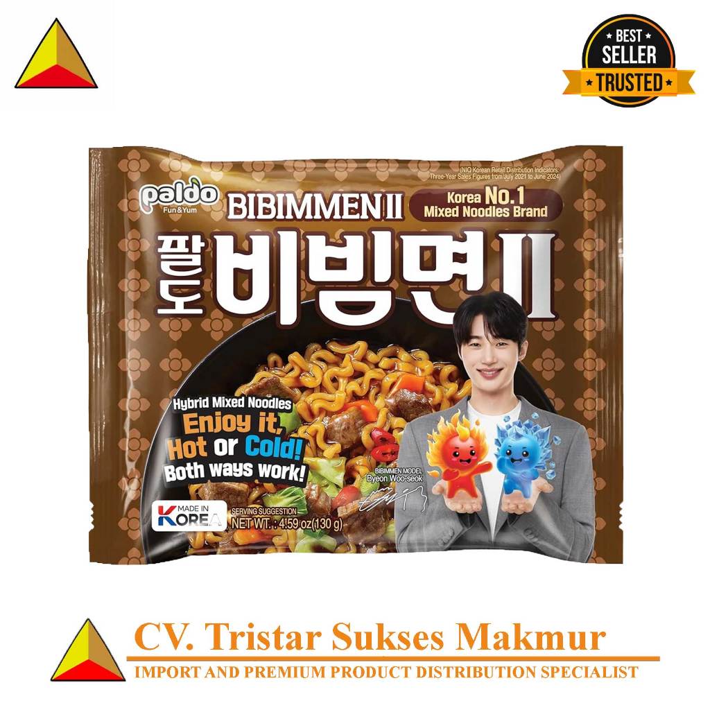 

Paldo - BiBim Men II 2 Oriental Style Noodle / Mie Korea