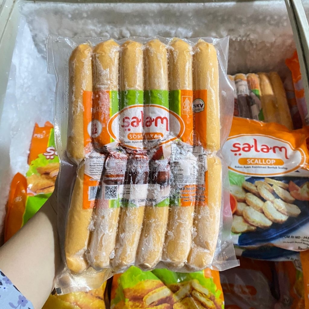 

Salam sosis bakar Mini isi 12