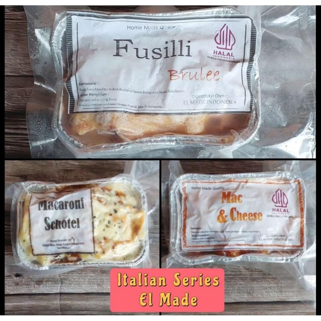 

El Made Italian Series Macaroni Cheese Schotel Fusilli Brulle