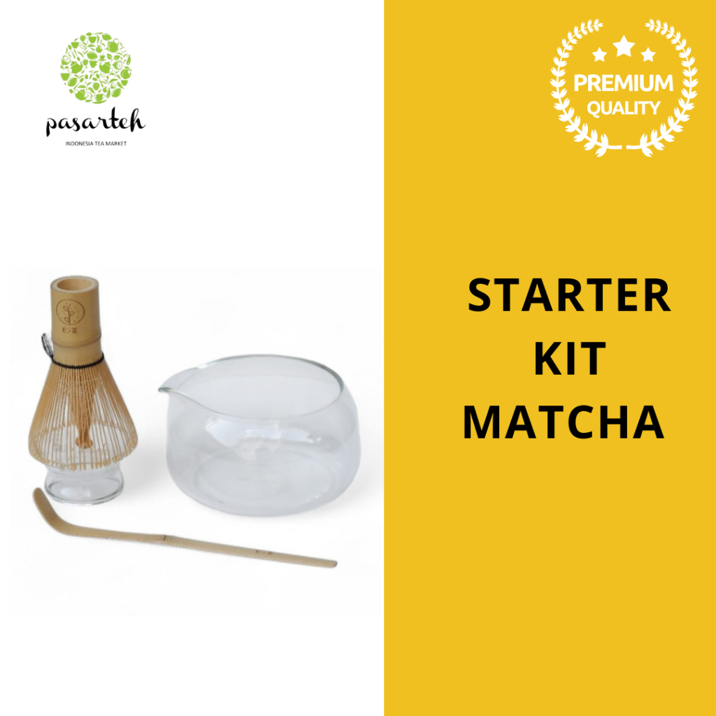 

[ pasarteh ] Starter Kit Matcha | Alat Pembuat Matcha | Matcha Tea Set | Making Set Matcha