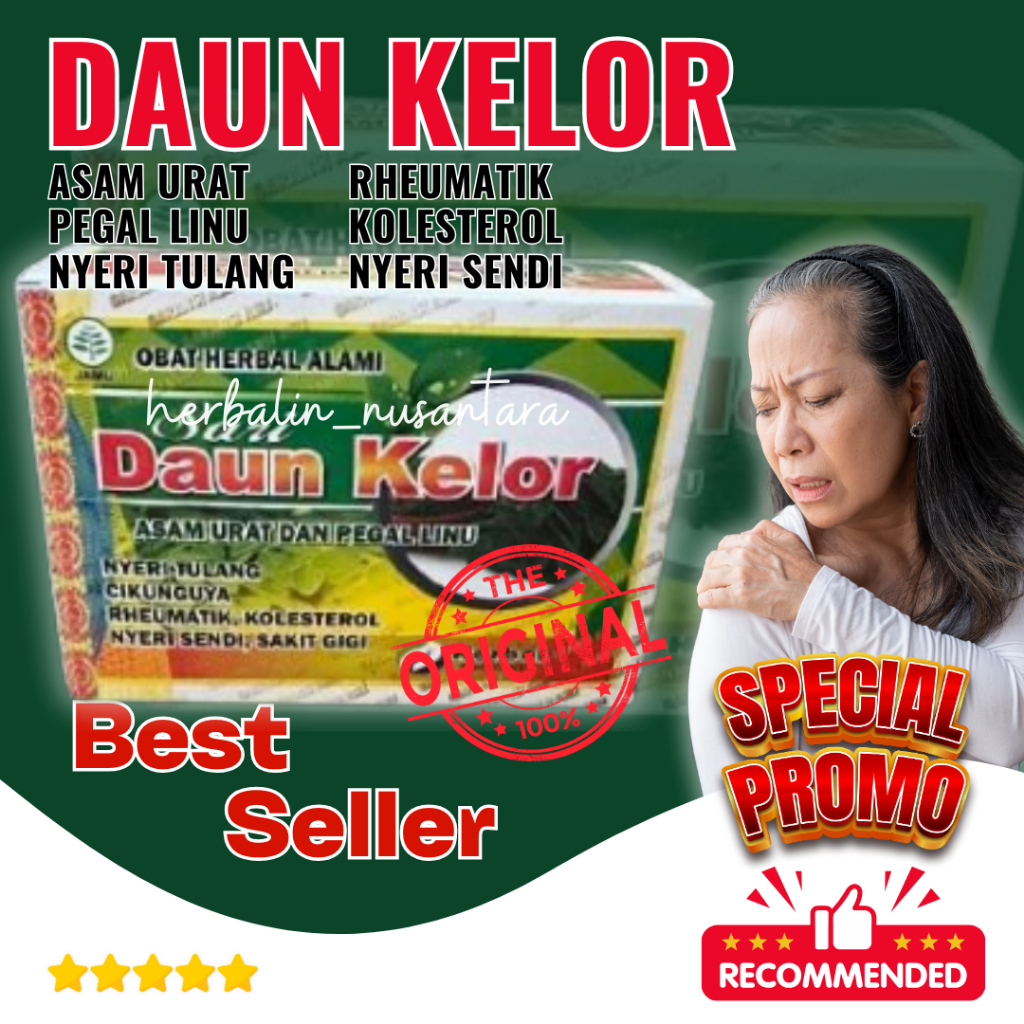 

Daun Kelor Kapsul Original Asam Urat Pegal Linu Herbal Asli