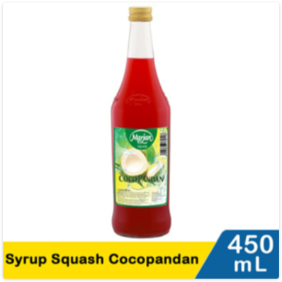 

marjan syrup squash cocopandan 450ml