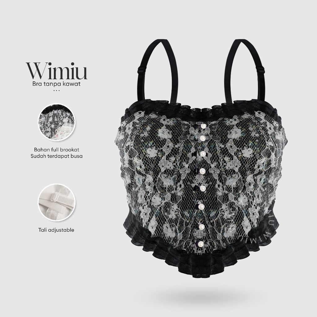 WIMIU AFF TankTop Tanktop Wanita Singlet Bralette Crop Top Outer 100129