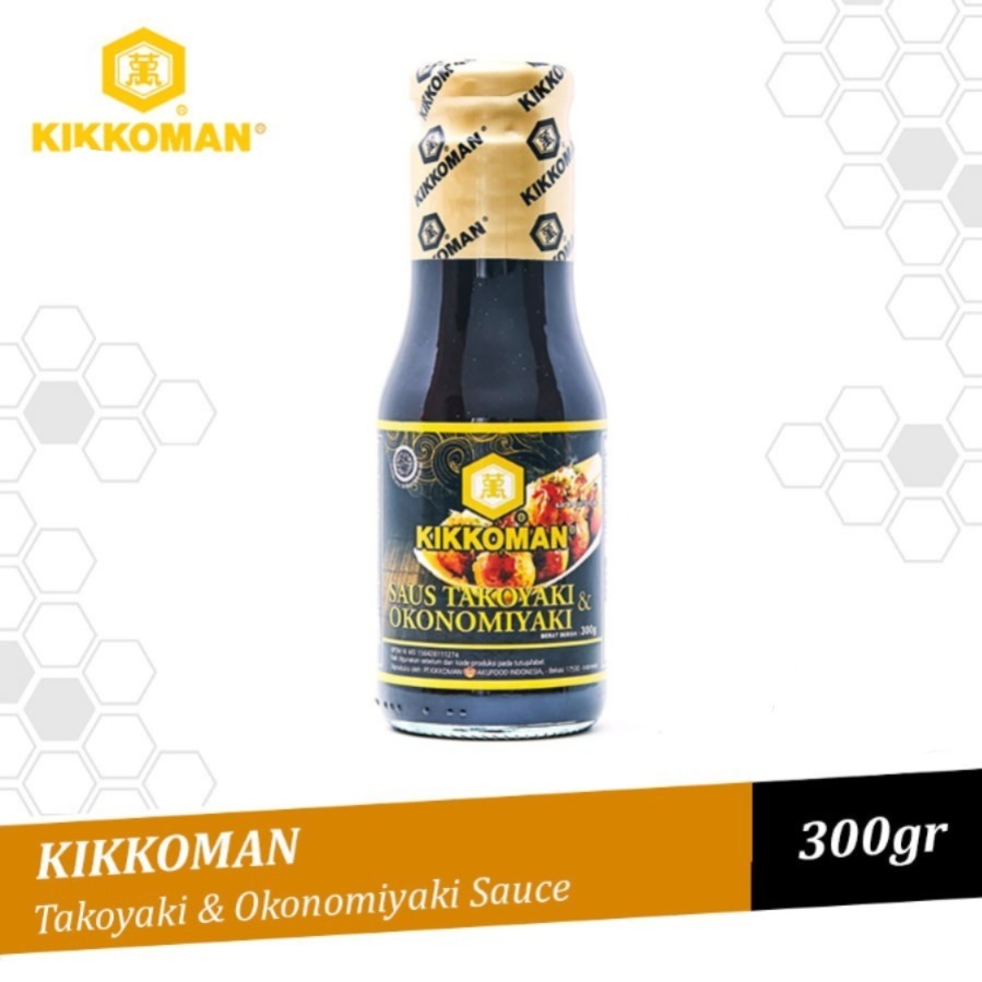 

KIKKOMAN SAUS TAKOYAKI HALAL 300GR TAKOYAKI SAUCE - DISASS JOGJA