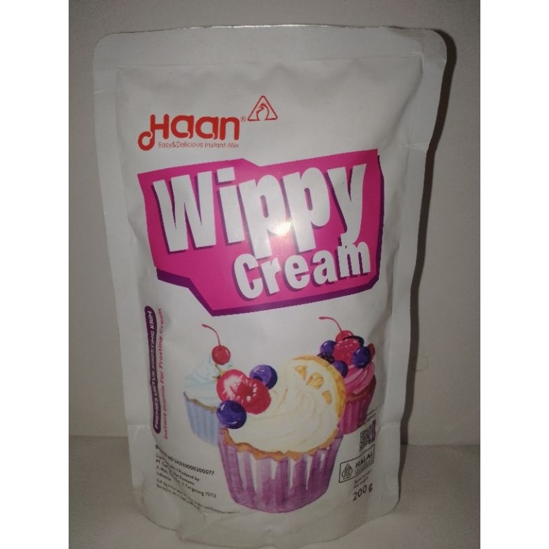 

wippy cream bubuk/krim kocok/200g/Haan/