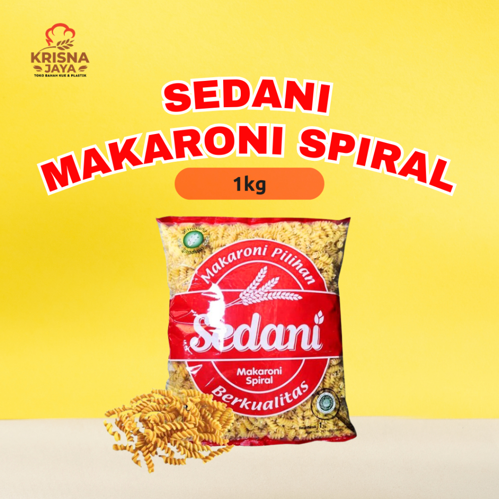 

Sedani Makaroni Spiral 1kg