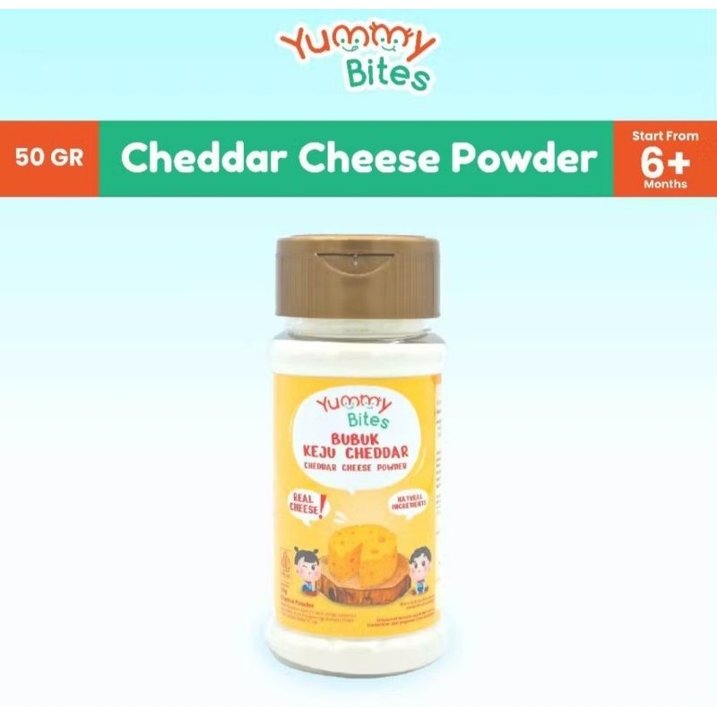 

Cheddar Cheese Powder / Keju Bubuk - Yummy Bites