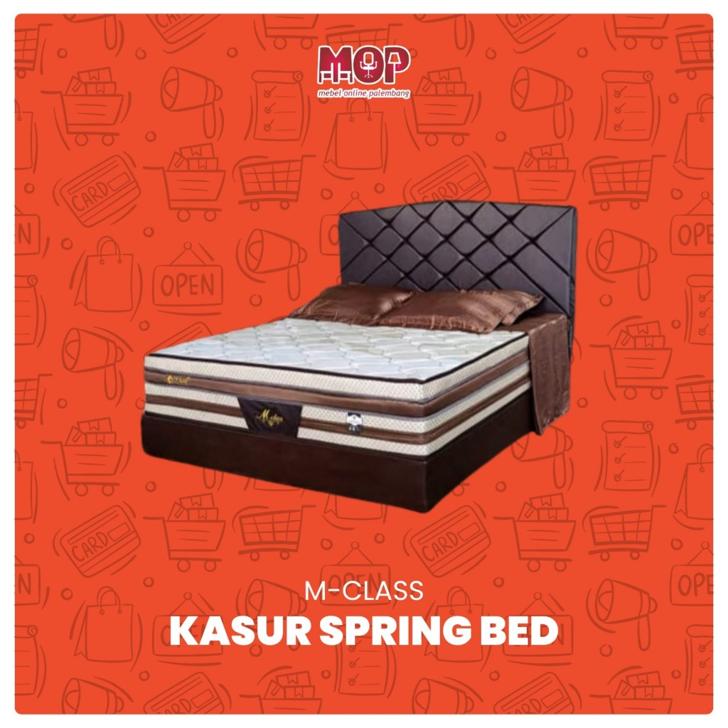 springbed  Kasur Tidur Kasur Springbed Vitto Ocean  M class matras springbed m class terbaru