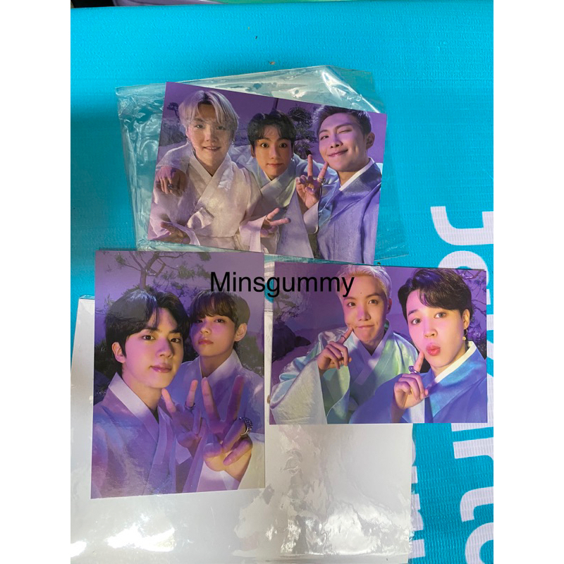 OFFICIAL PHOTOCARD POSTCARD RING DALMAJUNG BTS