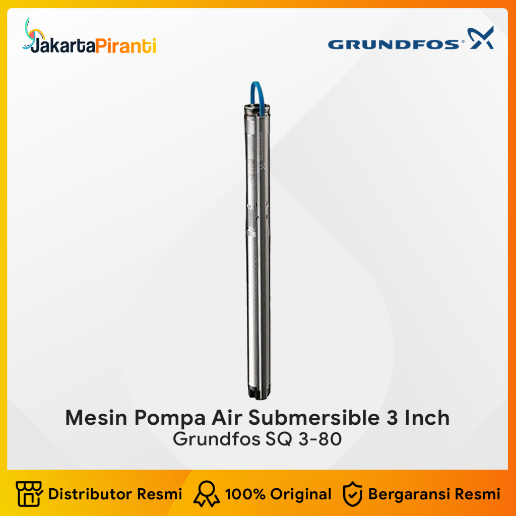 Mesin Pompa Celup Submersible 3 Inch Grundfos SQ 3-80