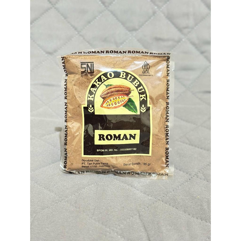 

Coklat Bubuk ROMAN 35gram KAKAO BUBUK Tepung Coklat Cocoa Powder