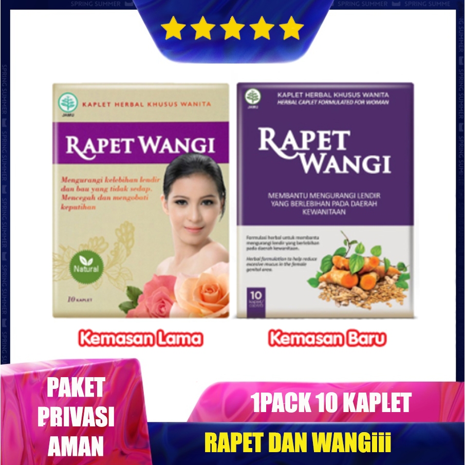 Rapet Wangi Ramuan Herbal Jamu Untuk Bau Miss V Agar Wangi dan Keset