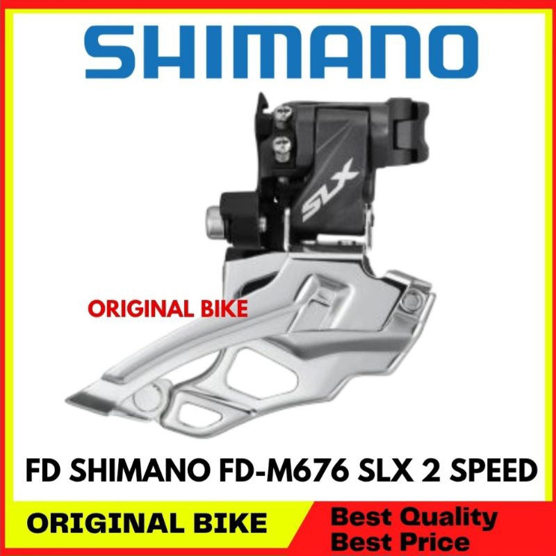 FD Shimano M676 SLX Front Derailleur Sepeda