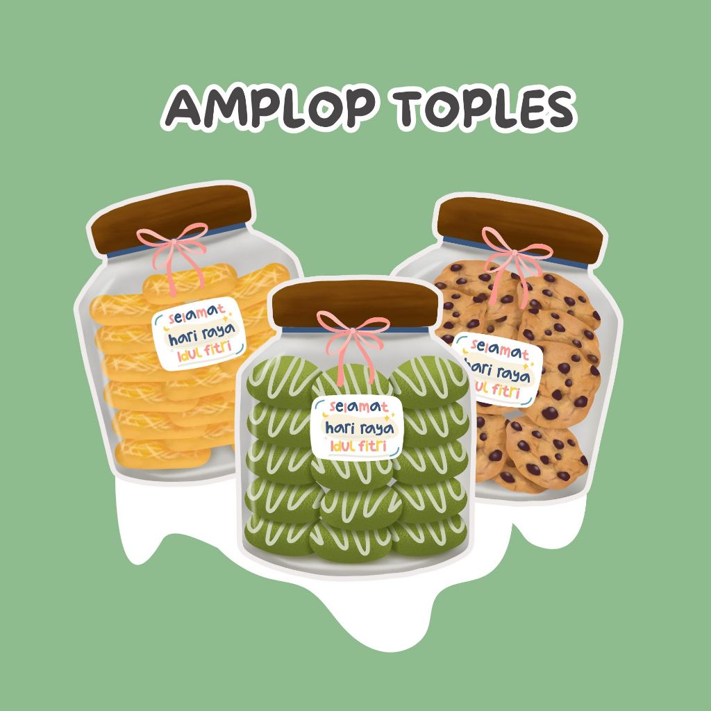 

Amplop Lebaran Toples [8PCS]