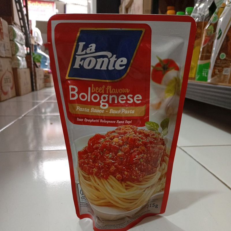 

La fonte saos pasta Bolognese 315 gr